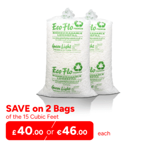 Offer on 2 Bags of Biodegradable Void Fill
