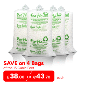Offer on 4 Bags of Biodegradable Void Fill