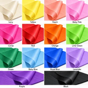 Tissue Paper in various colours
