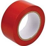 Red Vinyl Tape 2" - 48mm x 66m