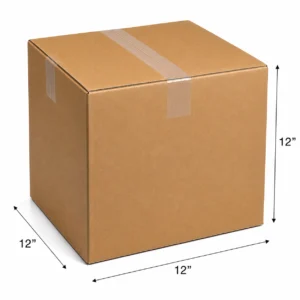 12x12x12" Single Wall Cardboard Box