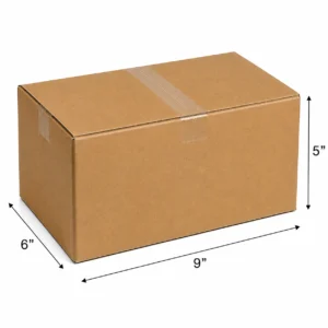 9x6x5" Single Wall Box