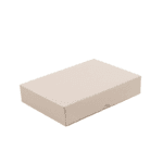 White A4 Stationery Box with Lid
