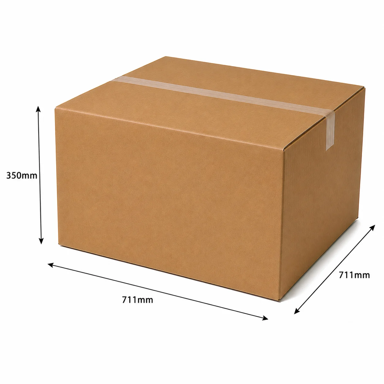 28 x 28 x 13.8" Triple Wall Cardboard Box