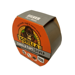 Gorilla Silver Tape - 2" - 48mm x 11m
