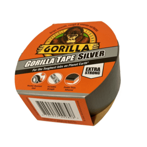 Gorilla Silver Tape - 2 inch - 48 mm x 11 m - extra strong