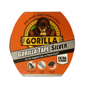 Gorilla Silver Tape - 2 inch - 48 mm x 11 m - extra strong
