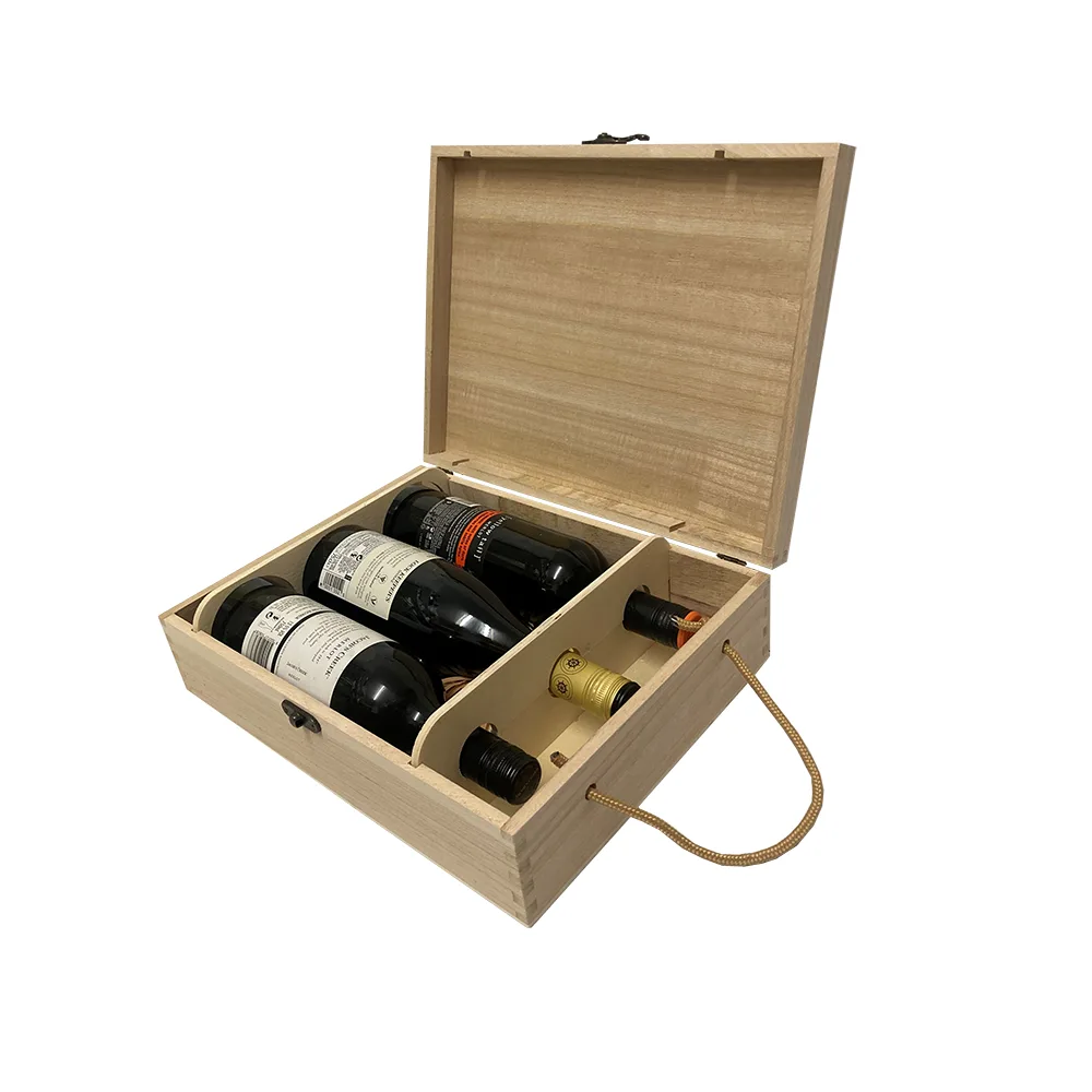 3 Bottle Wine Box