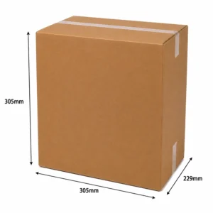 305x229x305mm Single Wall Cardboard Box at 12x9x12"